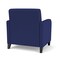 Lesro Siena Lounge Reception Wide Guest Chair, Black, OH Cobalt Upholstery SN1201 - alternate 3